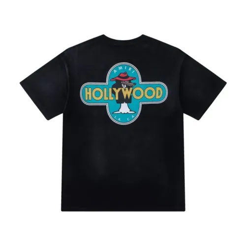 Cheap Amiri T-Shirts Short Sleeved For Unisex #1412150 Replica Wholesale [$42.00 USD] [ITEM#1412150] on Replica Amiri T-Shirts