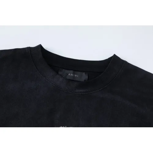 Cheap Amiri T-Shirts Short Sleeved For Unisex #1412151 Replica Wholesale [$42.00 USD] [ITEM#1412151] on Replica Amiri T-Shirts