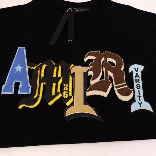 Cheap Amiri T-Shirts Short Sleeved For Unisex #1412155 Replica Wholesale [$32.00 USD] [ITEM#1412155] on Replica Amiri T-Shirts
