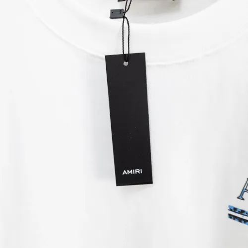 Cheap Amiri T-Shirts Short Sleeved For Men #1412156 Replica Wholesale [$36.00 USD] [ITEM#1412156] on Replica Amiri T-Shirts