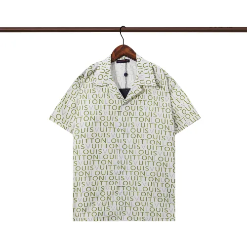 Louis Vuitton LV Shirts Short Sleeved For Men #1412159