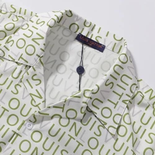 Cheap Louis Vuitton LV Shirts Short Sleeved For Men #1412159 Replica Wholesale [$36.00 USD] [ITEM#1412159] on Replica Louis Vuitton LV Shirts