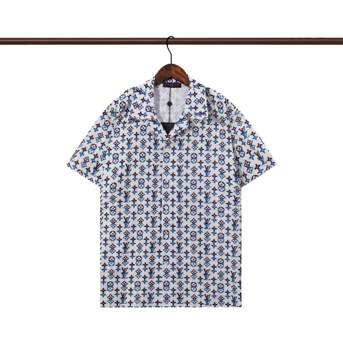Louis Vuitton LV Shirts Short Sleeved For Men #1412160