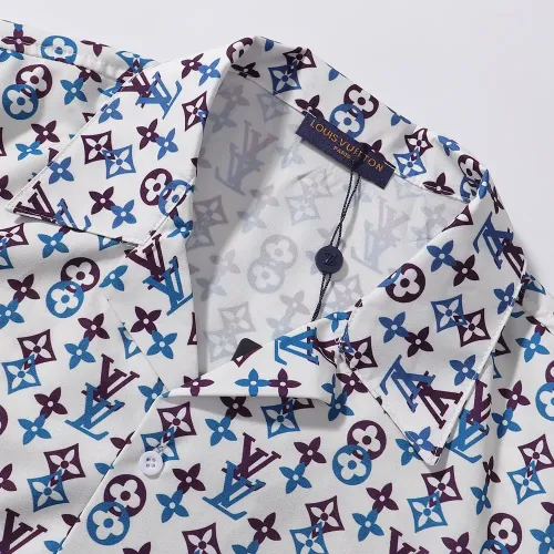 Cheap Louis Vuitton LV Shirts Short Sleeved For Men #1412160 Replica Wholesale [$36.00 USD] [ITEM#1412160] on Replica Louis Vuitton LV Shirts