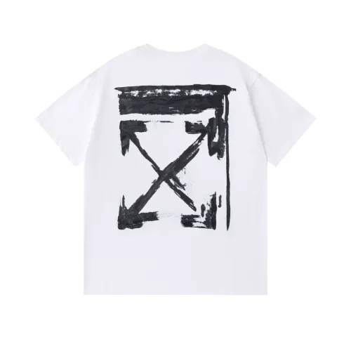 Off-White T-Shirts Short Sleeved For Unisex #1412161