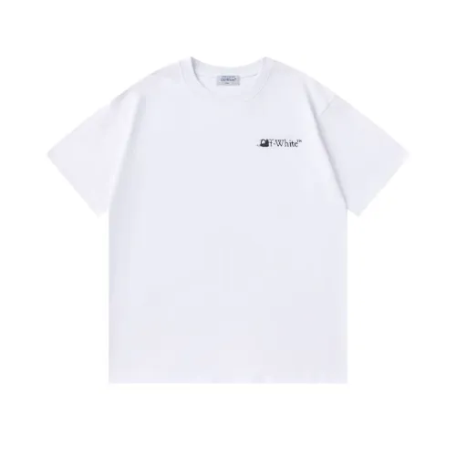 Cheap Off-White T-Shirts Short Sleeved For Unisex #1412161 Replica Wholesale [$32.00 USD] [ITEM#1412161] on Replica Off-White T-Shirts