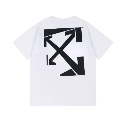 Cheap Off-White T-Shirts Short Sleeved For Unisex #1412163 Replica Wholesale [$32.00 USD] [ITEM#1412163] on Replica Off-White T-Shirts