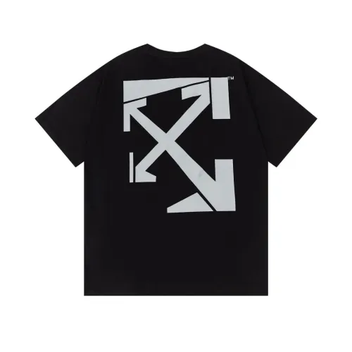 Cheap Off-White T-Shirts Short Sleeved For Unisex #1412164 Replica Wholesale [$32.00 USD] [ITEM#1412164] on Replica Off-White T-Shirts