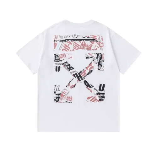 Off-White T-Shirts Short Sleeved For Unisex #1412165
