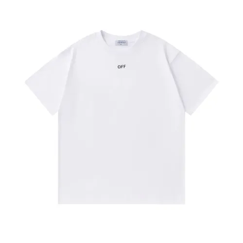 Cheap Off-White T-Shirts Short Sleeved For Unisex #1412165 Replica Wholesale [$32.00 USD] [ITEM#1412165] on Replica Off-White T-Shirts