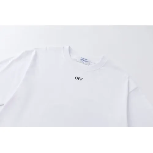 Cheap Off-White T-Shirts Short Sleeved For Unisex #1412165 Replica Wholesale [$32.00 USD] [ITEM#1412165] on Replica Off-White T-Shirts