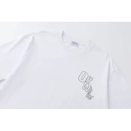 Cheap Off-White T-Shirts Short Sleeved For Unisex #1412167 Replica Wholesale [$32.00 USD] [ITEM#1412167] on Replica Off-White T-Shirts