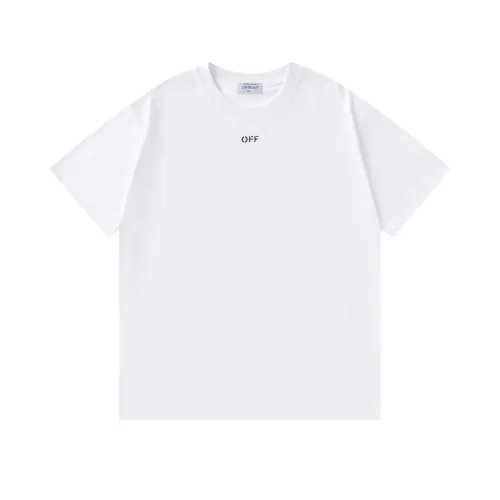 Cheap Off-White T-Shirts Short Sleeved For Unisex #1412171 Replica Wholesale [$32.00 USD] [ITEM#1412171] on Replica Off-White T-Shirts