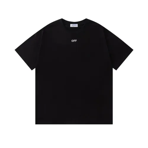 Cheap Off-White T-Shirts Short Sleeved For Unisex #1412172 Replica Wholesale [$32.00 USD] [ITEM#1412172] on Replica Off-White T-Shirts