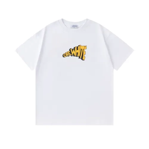 Cheap Off-White T-Shirts Short Sleeved For Unisex #1412173 Replica Wholesale [$32.00 USD] [ITEM#1412173] on Replica Off-White T-Shirts