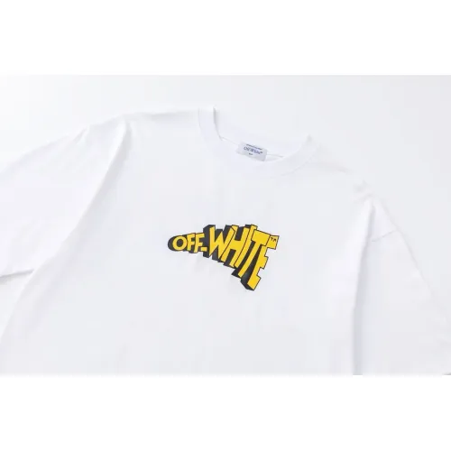 Cheap Off-White T-Shirts Short Sleeved For Unisex #1412173 Replica Wholesale [$32.00 USD] [ITEM#1412173] on Replica Off-White T-Shirts