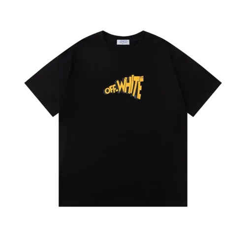 Cheap Off-White T-Shirts Short Sleeved For Unisex #1412174 Replica Wholesale [$32.00 USD] [ITEM#1412174] on Replica Off-White T-Shirts