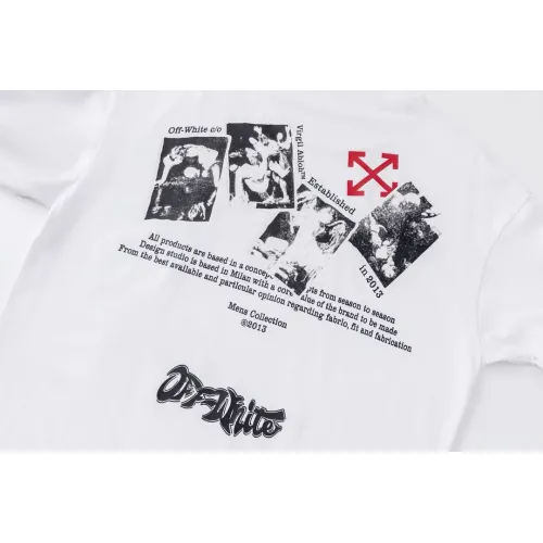 Cheap Off-White T-Shirts Short Sleeved For Unisex #1412175 Replica Wholesale [$32.00 USD] [ITEM#1412175] on Replica Off-White T-Shirts