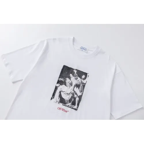 Cheap Off-White T-Shirts Short Sleeved For Unisex #1412175 Replica Wholesale [$32.00 USD] [ITEM#1412175] on Replica Off-White T-Shirts