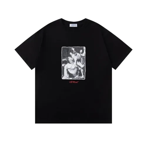 Off-White T-Shirts Short Sleeved For Unisex #1412176