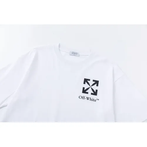 Cheap Off-White T-Shirts Short Sleeved For Unisex #1412179 Replica Wholesale [$32.00 USD] [ITEM#1412179] on Replica Off-White T-Shirts