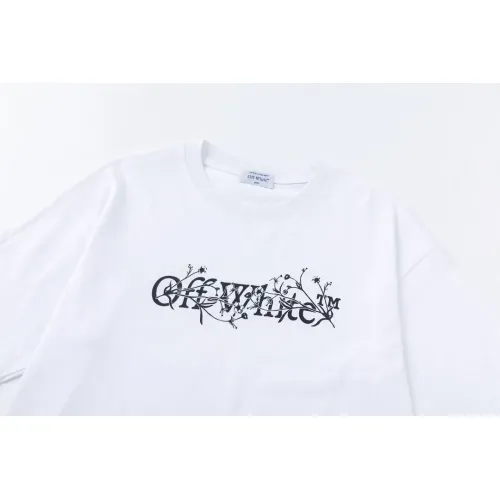 Cheap Off-White T-Shirts Short Sleeved For Unisex #1412183 Replica Wholesale [$32.00 USD] [ITEM#1412183] on Replica Off-White T-Shirts