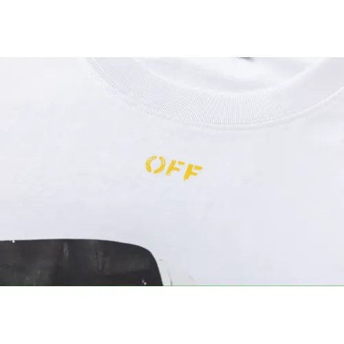Cheap Off-White T-Shirts Short Sleeved For Unisex #1412185 Replica Wholesale [$32.00 USD] [ITEM#1412185] on Replica Off-White T-Shirts