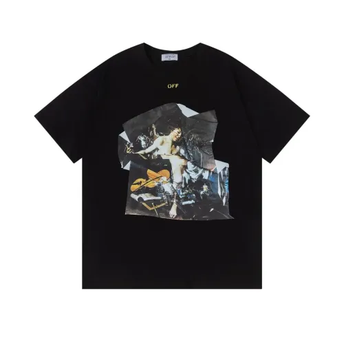 Off-White T-Shirts Short Sleeved For Unisex #1412186