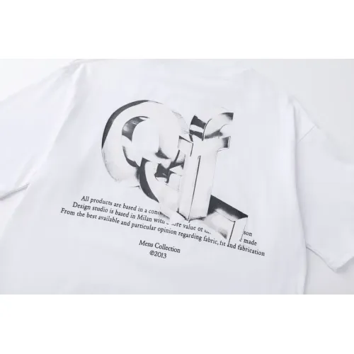 Cheap Off-White T-Shirts Short Sleeved For Unisex #1412187 Replica Wholesale [$32.00 USD] [ITEM#1412187] on Replica Off-White T-Shirts