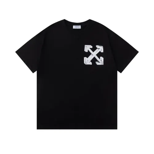 Off-White T-Shirts Short Sleeved For Unisex #1412188
