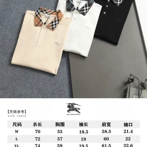Cheap Burberry T-Shirts Short Sleeved For Men #1412196 Replica Wholesale [$48.00 USD] [ITEM#1412196] on Replica Burberry T-Shirts