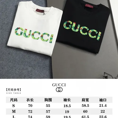 Cheap Gucci T-Shirts Short Sleeved For Unisex #1412210 Replica Wholesale [$45.00 USD] [ITEM#1412210] on Replica Gucci T-Shirts
