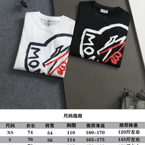 Cheap Moncler T-Shirts Short Sleeved For Unisex #1412214 Replica Wholesale [$40.00 USD] [ITEM#1412214] on Replica Moncler T-Shirts