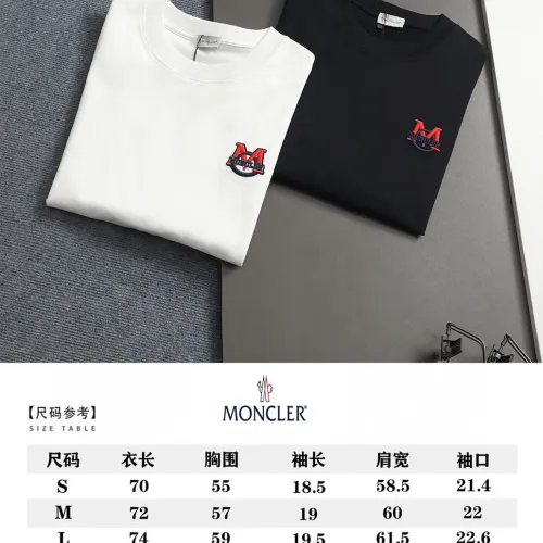 Cheap Moncler T-Shirts Short Sleeved For Unisex #1412216 Replica Wholesale [$45.00 USD] [ITEM#1412216] on Replica Moncler T-Shirts