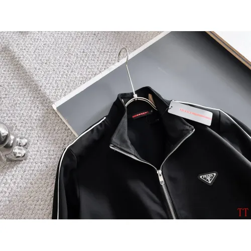 Cheap Prada Tracksuits Long Sleeved For Men #1412220 Replica Wholesale [$96.00 USD] [ITEM#1412220] on Replica Prada Tracksuits