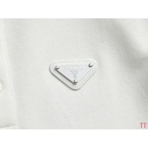 Cheap Prada T-Shirts Short Sleeved For Men #1412221 Replica Wholesale [$48.00 USD] [ITEM#1412221] on Replica Prada T-Shirts