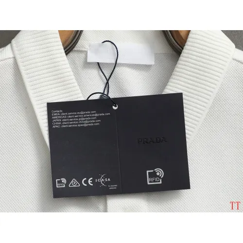 Cheap Prada T-Shirts Short Sleeved For Men #1412221 Replica Wholesale [$48.00 USD] [ITEM#1412221] on Replica Prada T-Shirts