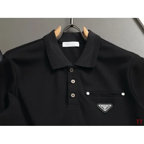 Cheap Prada T-Shirts Short Sleeved For Men #1412224 Replica Wholesale [$48.00 USD] [ITEM#1412224] on Replica Prada T-Shirts