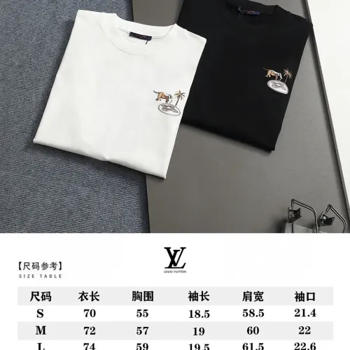 Cheap Louis Vuitton LV T-Shirts Short Sleeved For Unisex #1412260 Replica Wholesale [$48.00 USD] [ITEM#1412260] on Replica Louis Vuitton LV T-Shirts