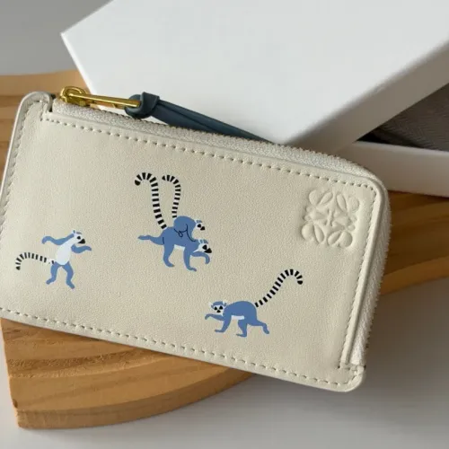 Cheap LOEWE Card Holders For Unisex #1412265 Replica Wholesale [$52.00 USD] [ITEM#1412265] on Replica LOEWE Wallet