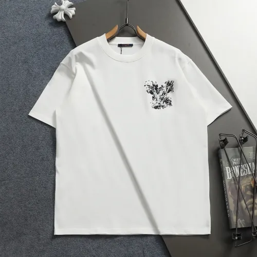 Cheap Louis Vuitton LV T-Shirts Short Sleeved For Unisex #1412270 Replica Wholesale [$48.00 USD] [ITEM#1412270] on Replica Louis Vuitton LV T-Shirts