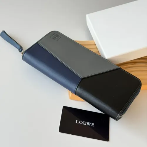 Cheap LOEWE Long Wallet For Unisex #1412290 Replica Wholesale [$64.00 USD] [ITEM#1412290] on Replica LOEWE Wallet