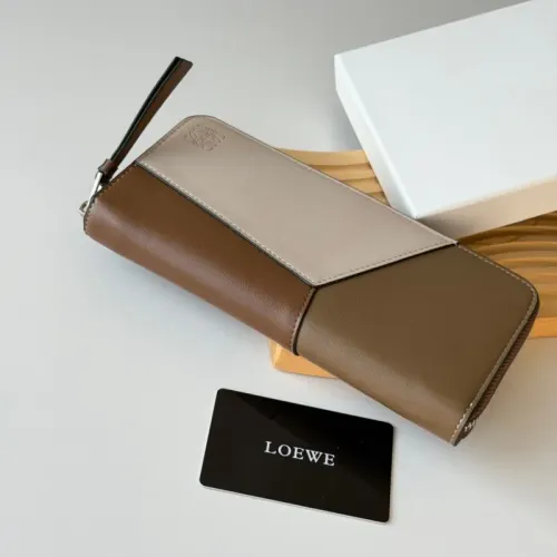 Cheap LOEWE Long Wallet For Unisex #1412293 Replica Wholesale [$64.00 USD] [ITEM#1412293] on Replica LOEWE Wallet