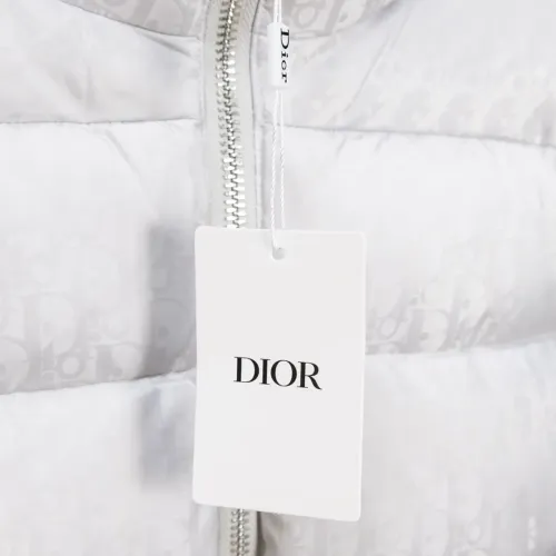Cheap Christian Dior Down Feather Coat Long Sleeved For Unisex #1412296 Replica Wholesale [$112.00 USD] [ITEM#1412296] on Replica Christian Dior Down Feather Coat