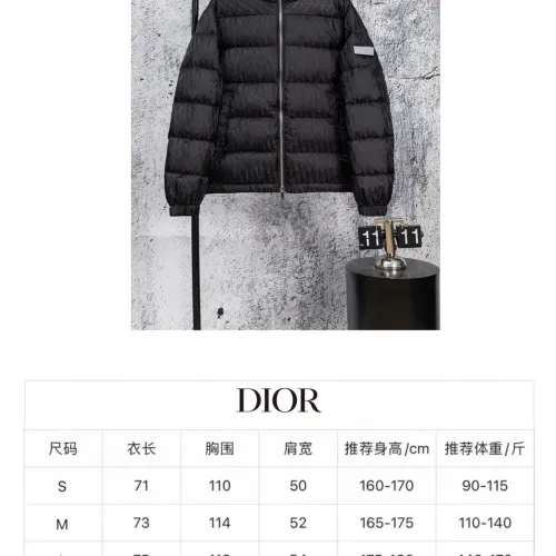 Cheap Christian Dior Down Feather Coat Long Sleeved For Unisex #1412297 Replica Wholesale [$112.00 USD] [ITEM#1412297] on Replica Christian Dior Down Feather Coat