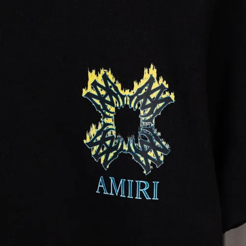 Cheap Amiri T-Shirts Short Sleeved For Men #1412320 Replica Wholesale [$36.00 USD] [ITEM#1412320] on Replica Amiri T-Shirts