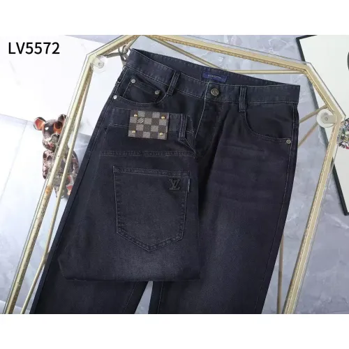 Cheap Louis Vuitton LV Jeans For Men #1412452 Replica Wholesale [$45.00 USD] [ITEM#1412452] on Replica Louis Vuitton LV Jeans