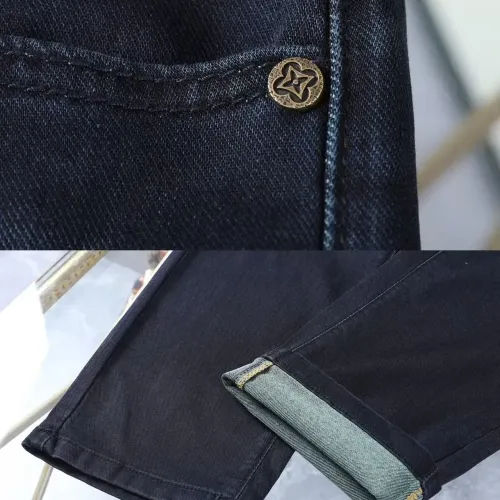 Cheap Louis Vuitton LV Jeans For Men #1412452 Replica Wholesale [$45.00 USD] [ITEM#1412452] on Replica Louis Vuitton LV Jeans