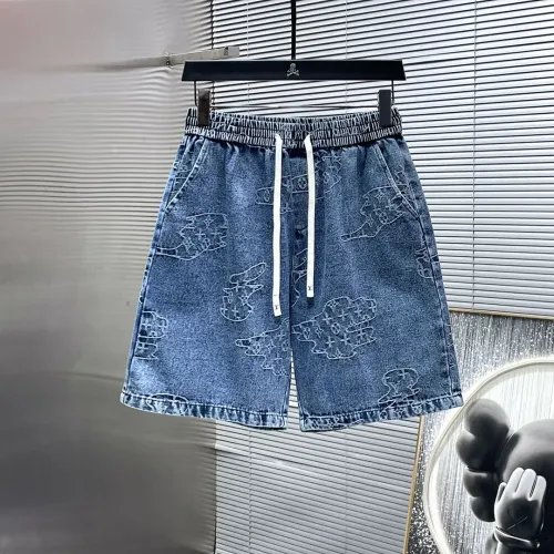 Cheap Louis Vuitton LV Tracksuits Short Sleeved For Men #1412459 Replica Wholesale [$85.00 USD] [ITEM#1412459] on Replica Louis Vuitton LV Tracksuits