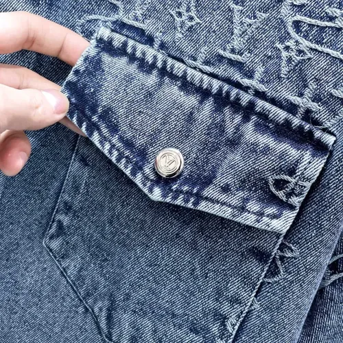 Cheap Louis Vuitton LV Tracksuits Short Sleeved For Men #1412459 Replica Wholesale [$85.00 USD] [ITEM#1412459] on Replica Louis Vuitton LV Tracksuits